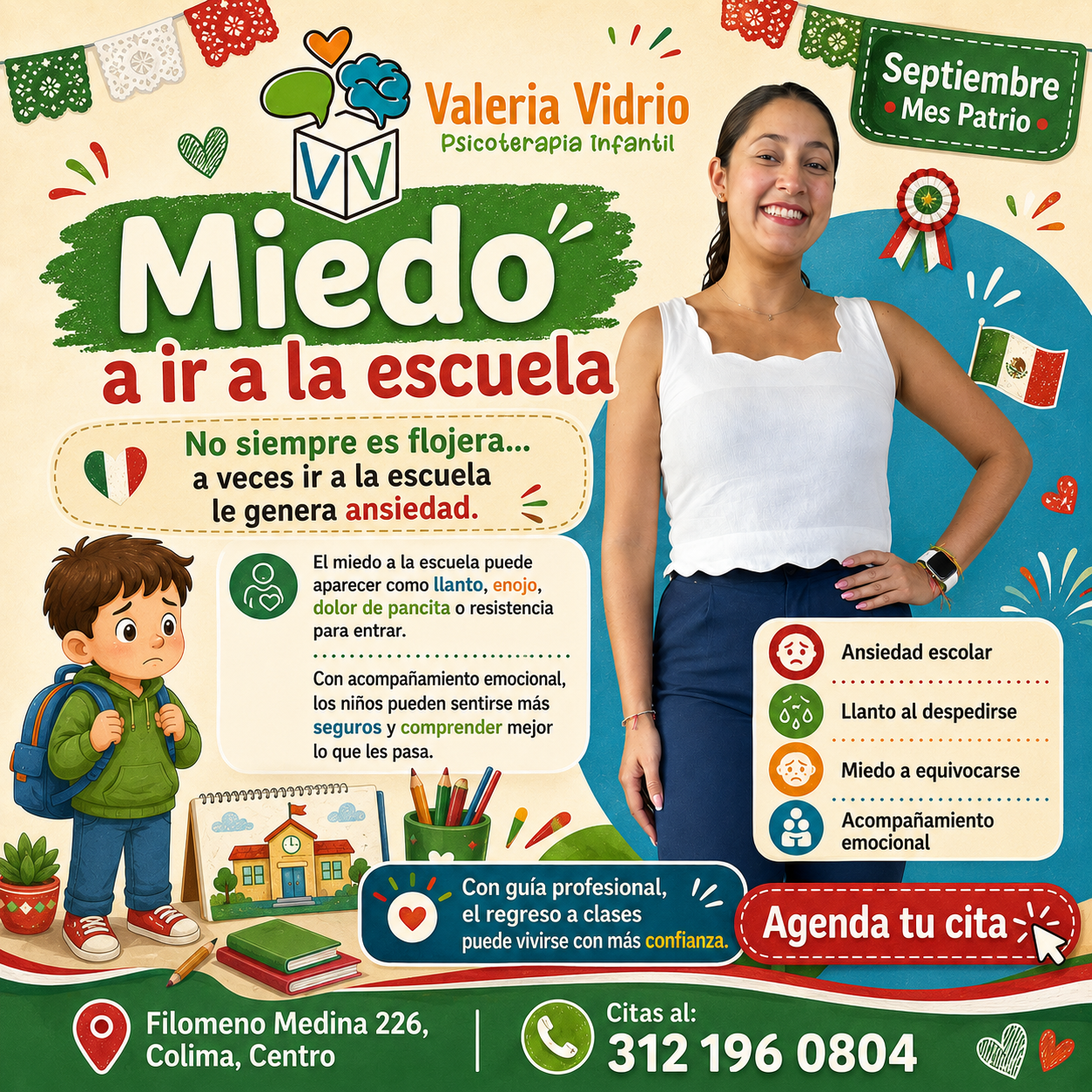 Miedo a ir a la escuela